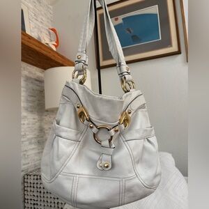 B. Makowsky slouchy hobo silhouette handbag.